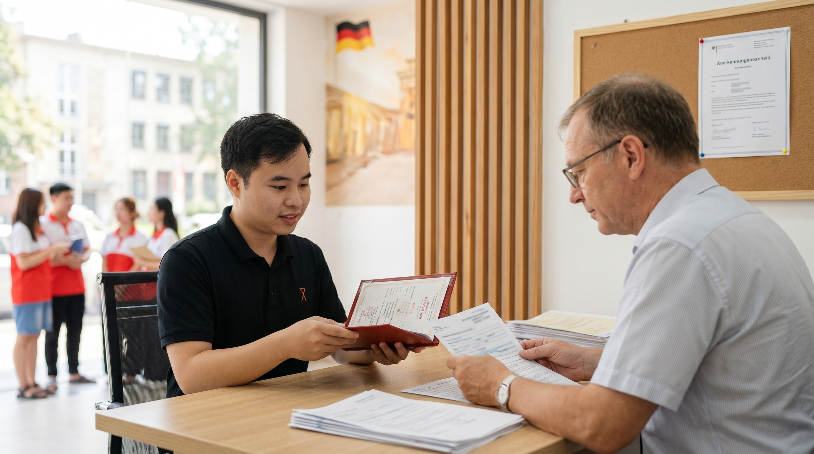 Làm thế nào để xin công nhận văn bằng ở Đức