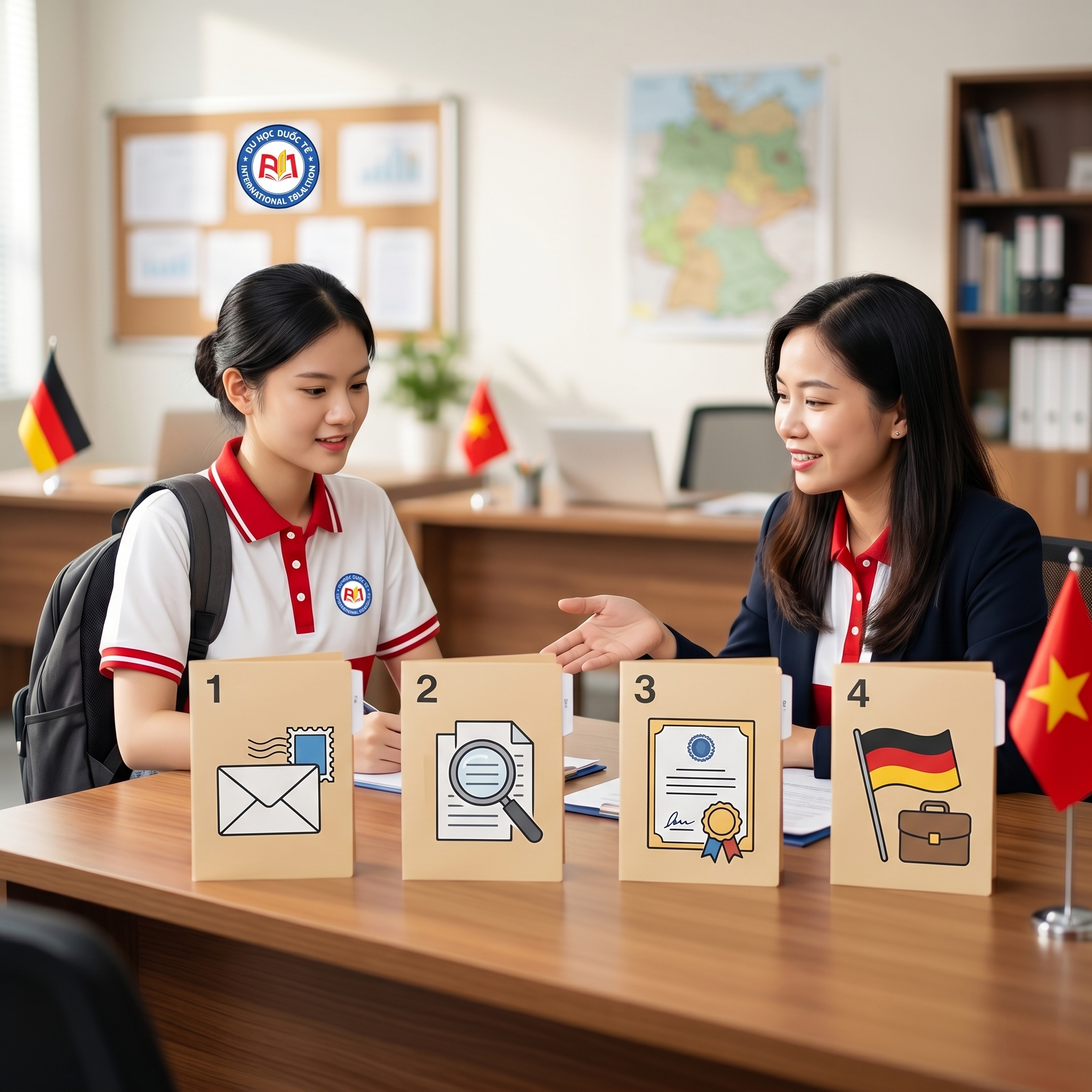 3. Làm thế nào để xin công nhận văn bằng ở Đức? Quy trình 4 bước