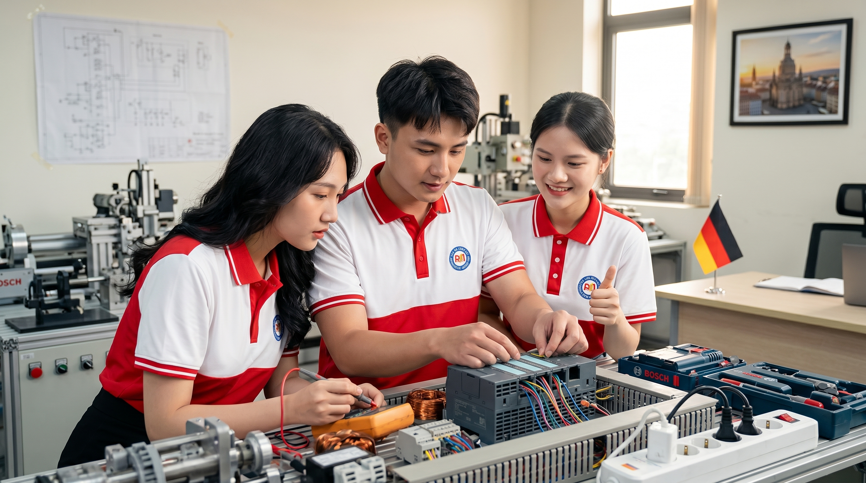 Lộ trình luyện tập cùng du học nghề Đức pdt Lộ trình luyện tập cùng du học nghề Đức pdt