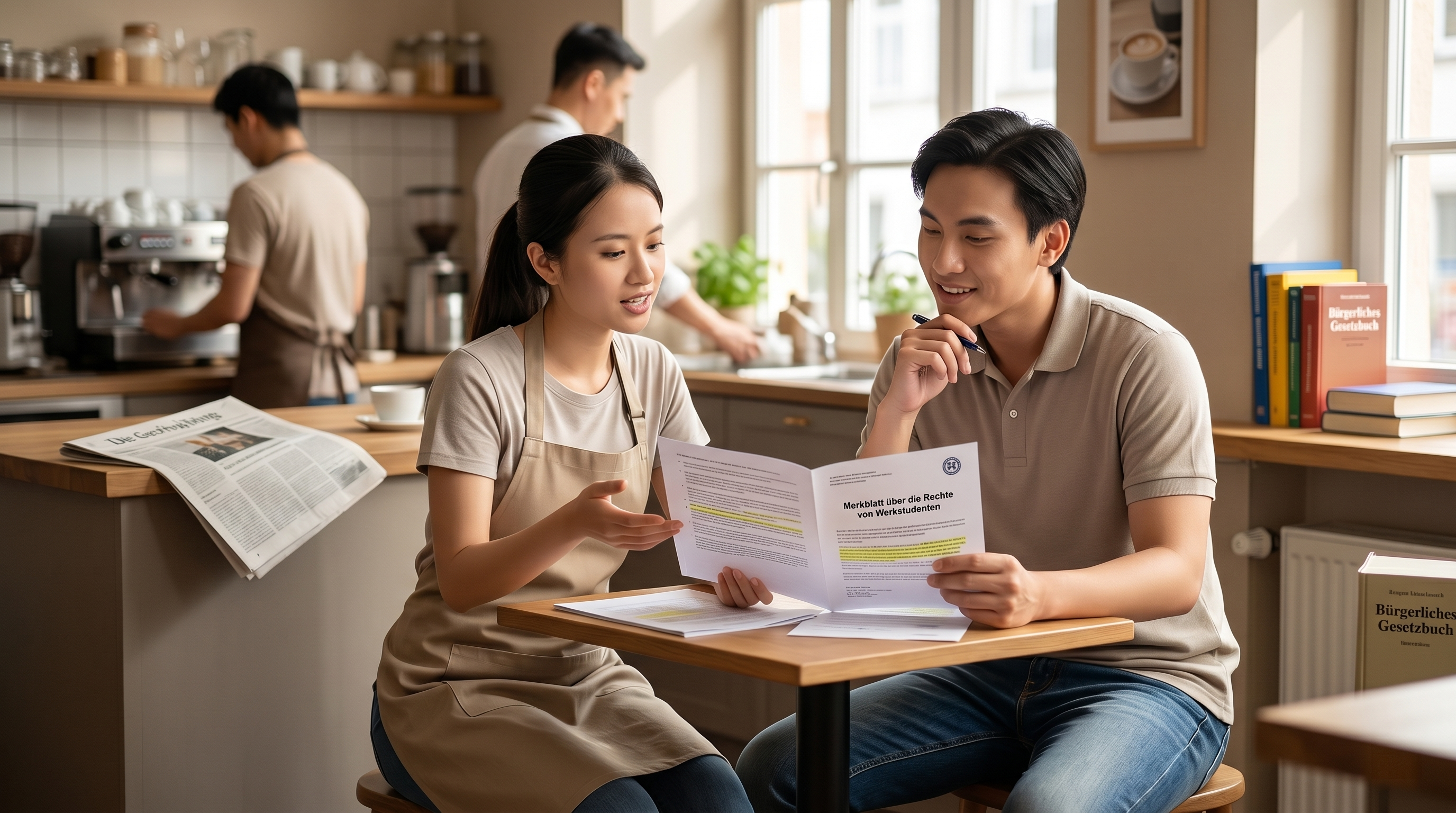 Luật Pháp Bảo Vệ Sinh Viên Vừa Học Vừa Làm Tại Đức Thực Tế Ra Sao?