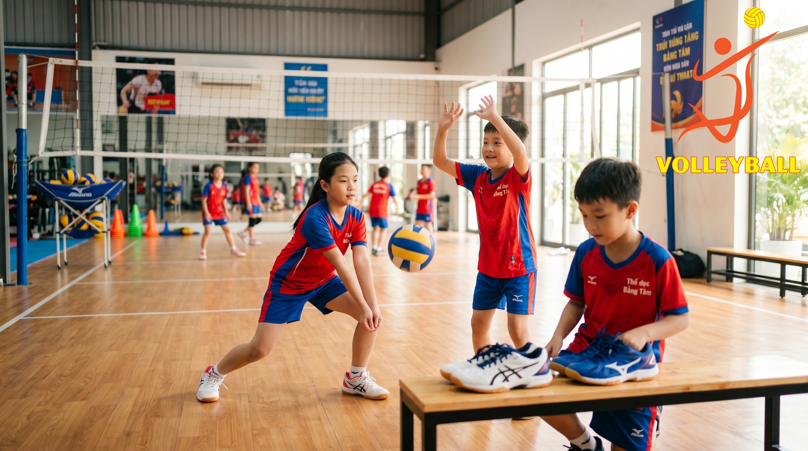 So sánh các dòng giày bóng chuyền phổ biến