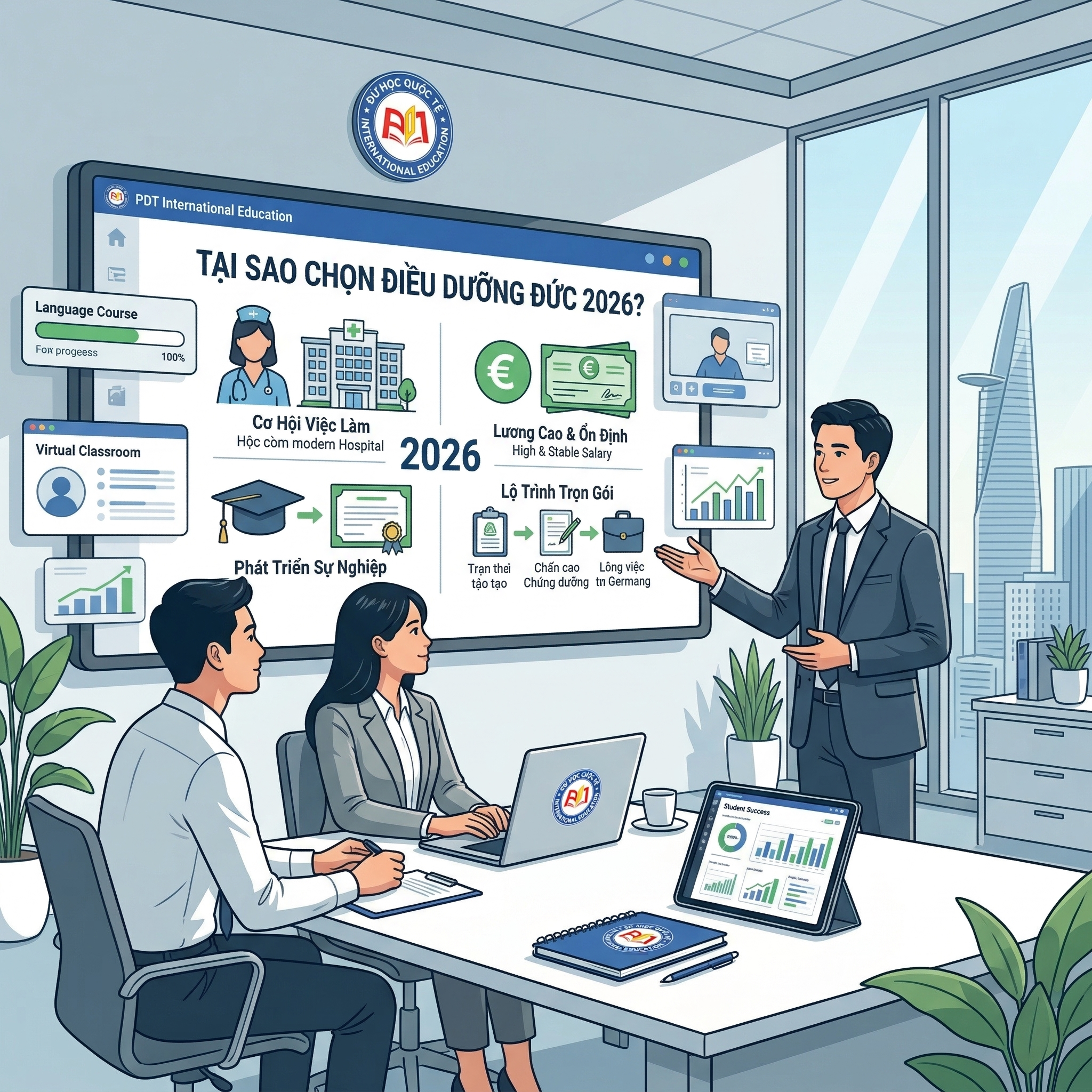 Bí kíp đi đức theo diện điều dưỡng từ A-Z