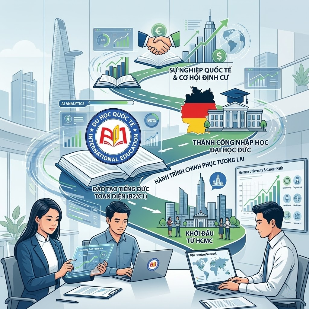 Bí quyết du học tiếng đức tại đức giá rẻ